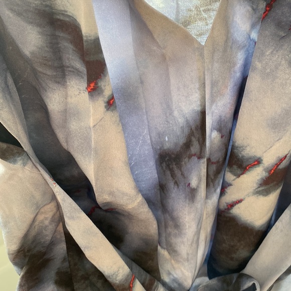 IRO 100% silk printed blouse - Picture 3 of 6